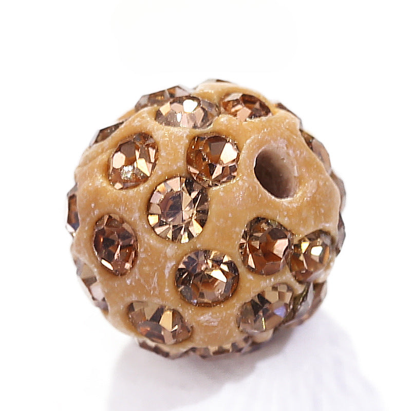 Wholesale Diamond Buttons Loose Beads Round Beads